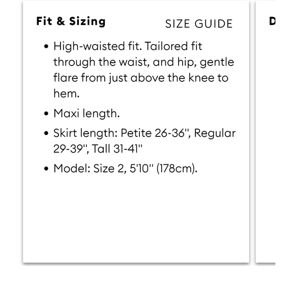 Gorgeous NWOT Striped Poplin High - Low skirt - Picture 5 of 8